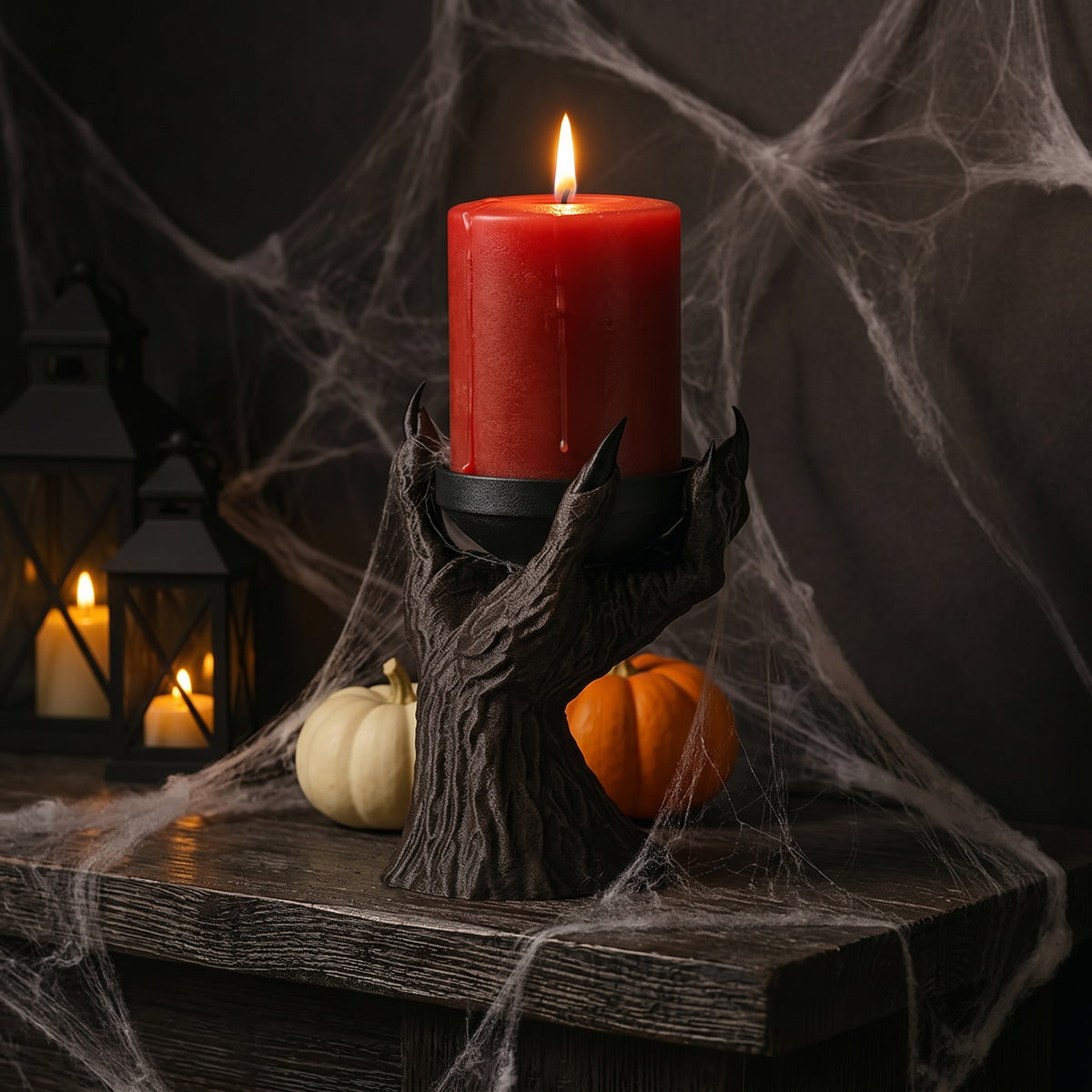 Monster Claw Candle Holder – Gothic Halloween Decor