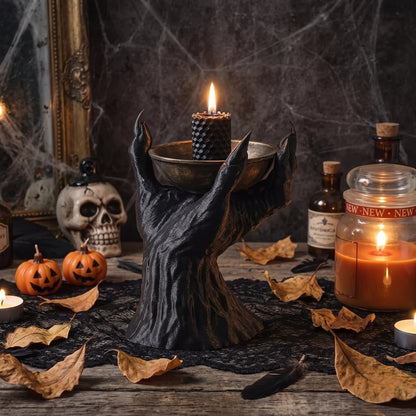 Monster Claw Candle Holder – Gothic Halloween Decor