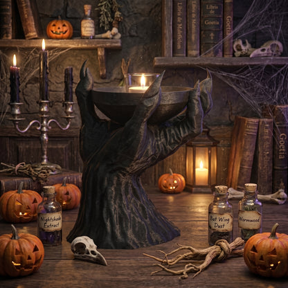 Monster Claw Candle Holder – Gothic Halloween Decor