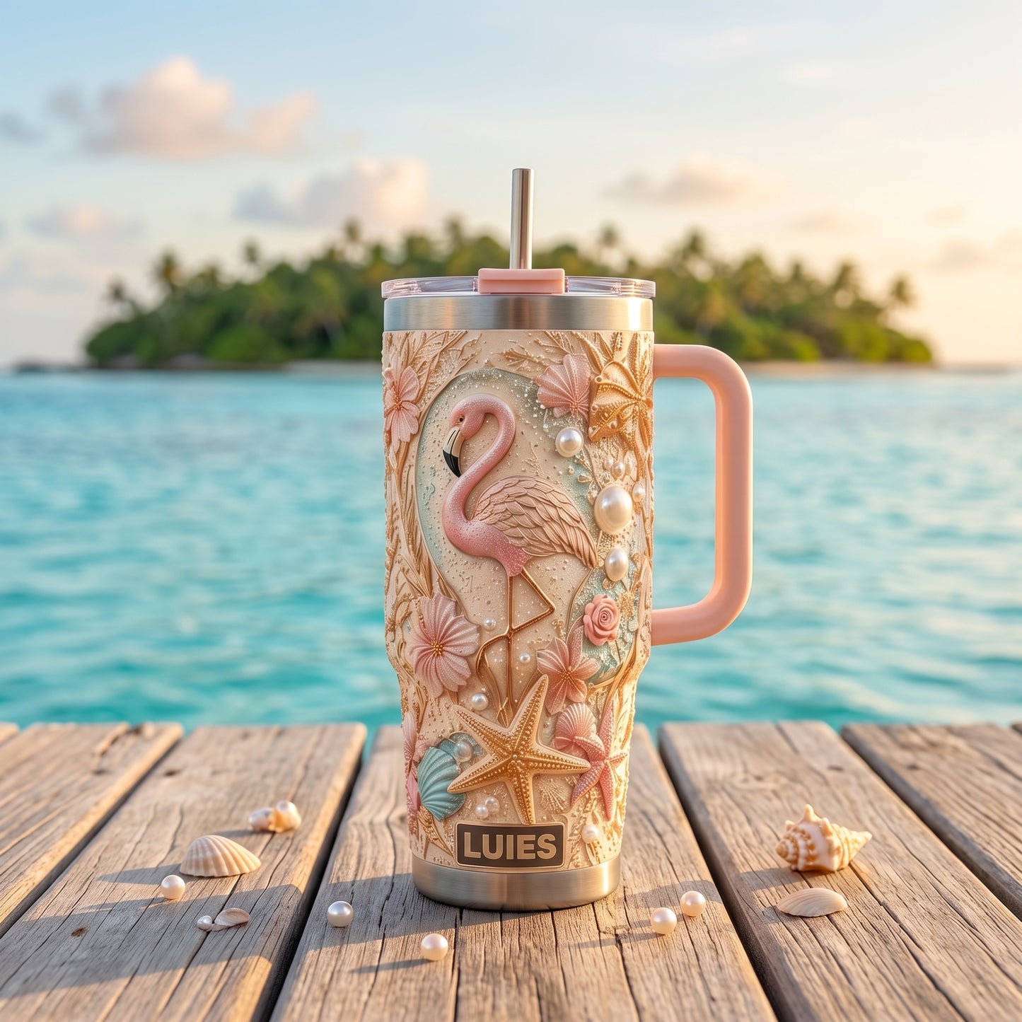 Personalized Summer Love Tumbler
