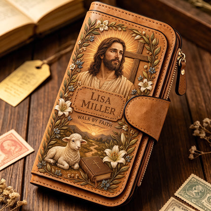 ✝️ Personalized Faith Embossed Wallet
