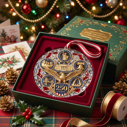🎄✨America 250th Anniversary Christmas Ornament