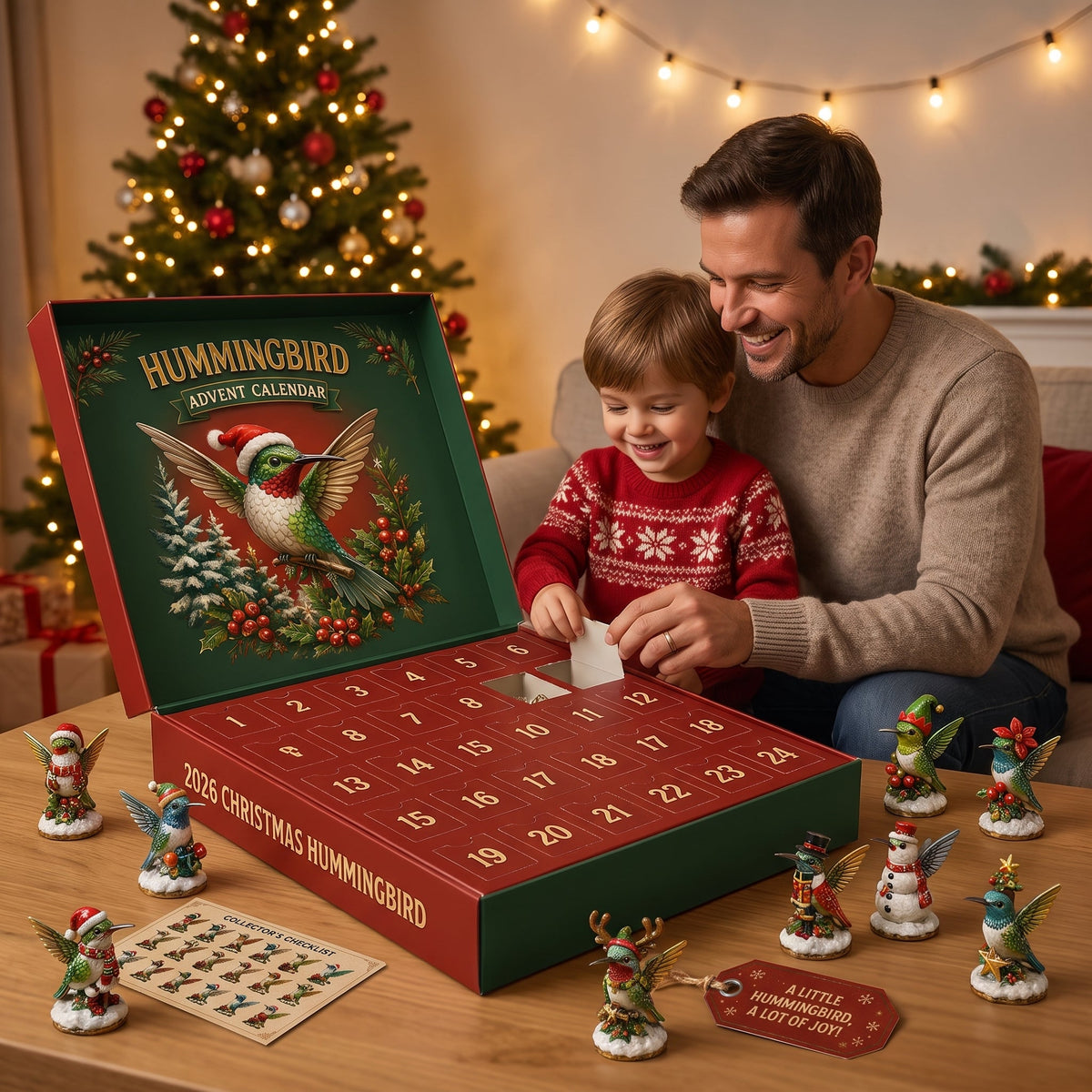 🐦 2026 Christmas Hummingbird Advent Calendar