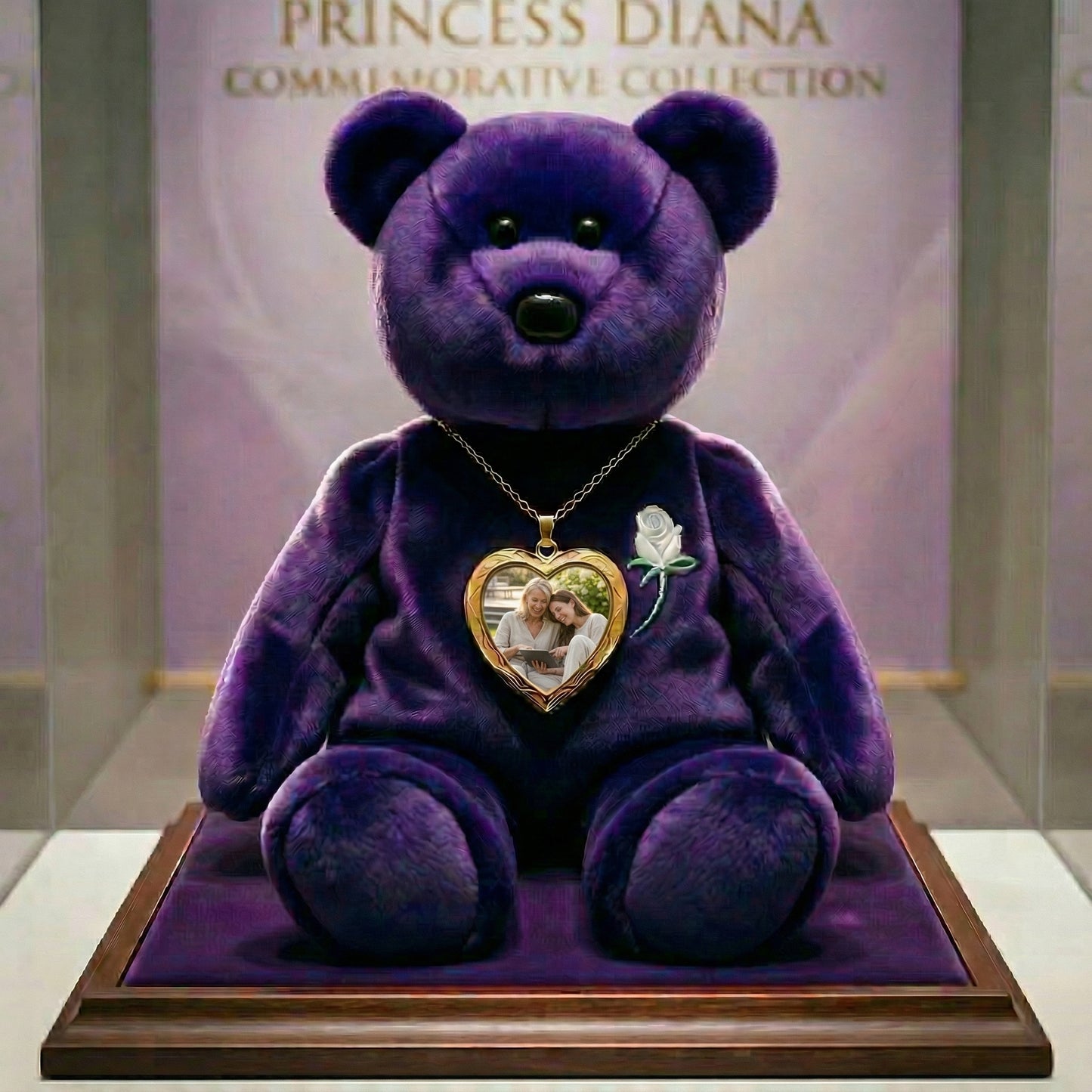 💜 Personalized Photo Teddy Bear Mother's Day Gifts For Mom | Grandma | Gifts For Nana | Grandparents Gifts | Gift For Grandmother