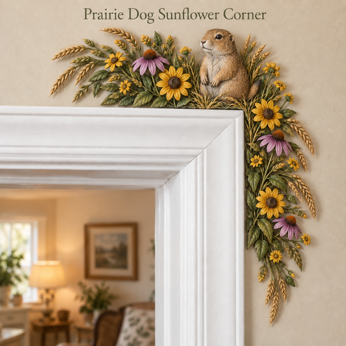 🏡🌱Woodland Animal Door Corner Decor
