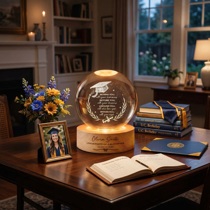🔥 Limited-time 50% off Graduation Season Sale 🎁Personalized Graduation Crystal Ball Night Light