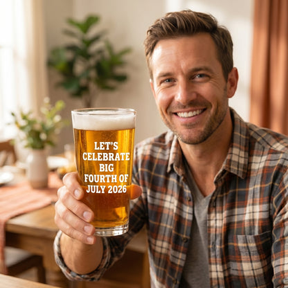🍻 2026 Semiquincentennial Beer Glasses – Celebrate 250 Years of Freedom in Style