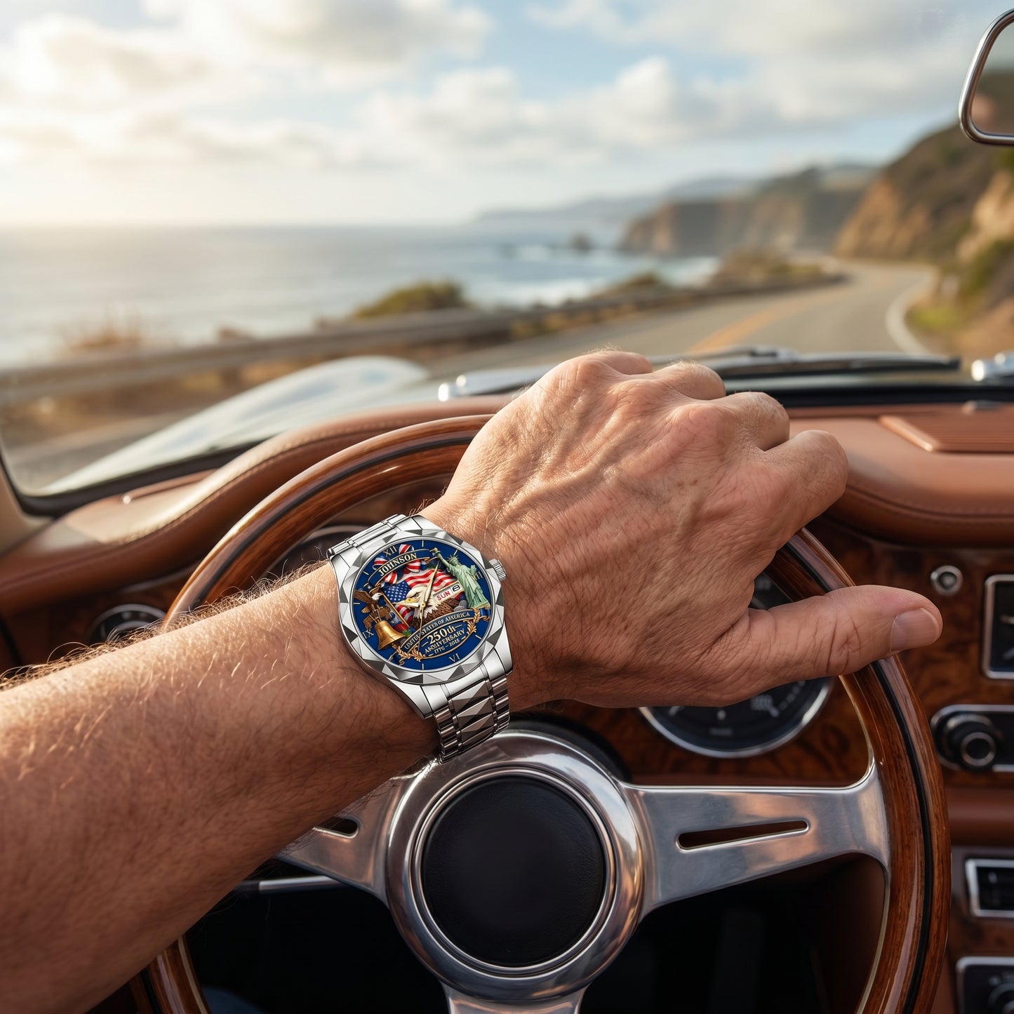 Personalized United States 250th Anniversary Watch