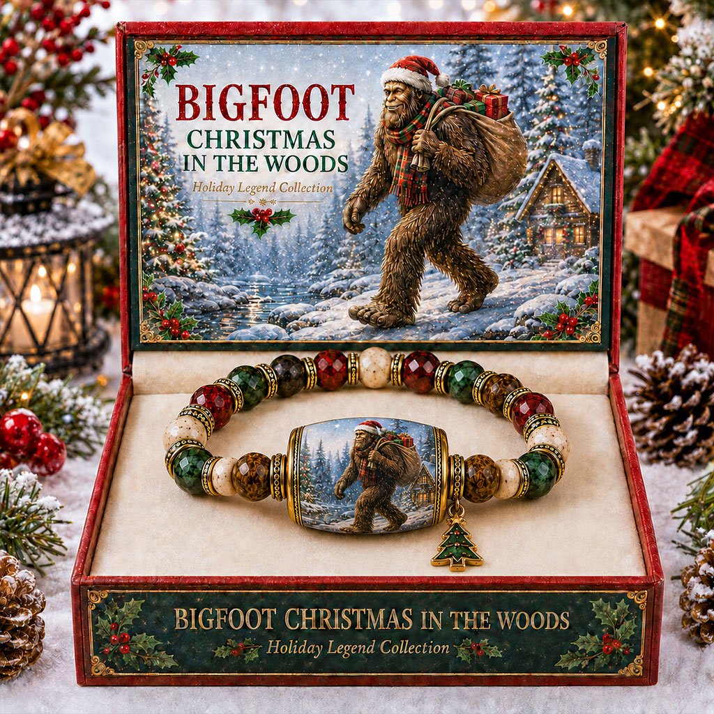 🐾 Bigfoot Legends Bracelet Gift Set – A Little Mystery for Your Wrist