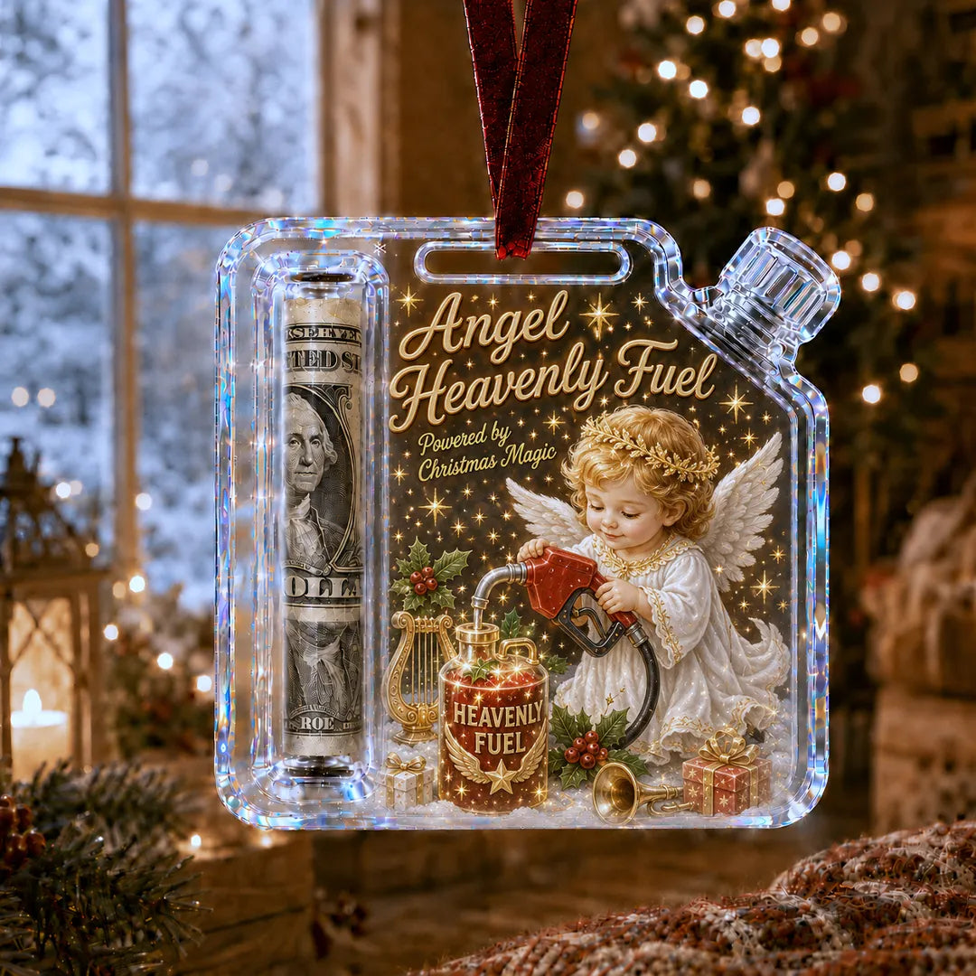 Christmas Fuel-Up Cash Gift Ornament