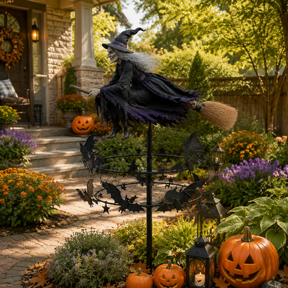 The Enchanted Witch Garden Wind Spinner