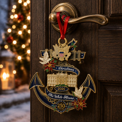 250th Anniversary Golf Christmas Ornament