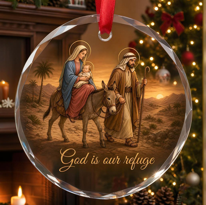 Jesus Nativity Story Christmas Ornament Set