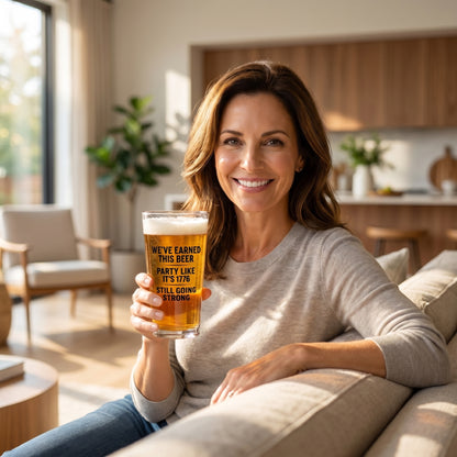 🍻 2026 Semiquincentennial Beer Glasses – Celebrate 250 Years of Freedom in Style
