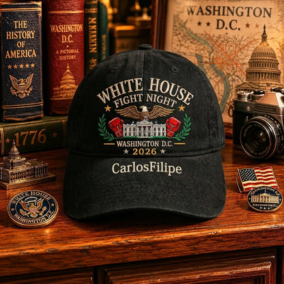 Personalized White House Fight Night 2026 Commemorative Cap