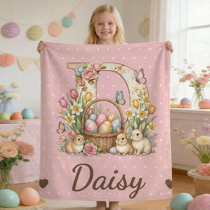 Personalized Mother & Child Alphabet Blanket – A Cozy, Custom Gift for Baby’s First Moments