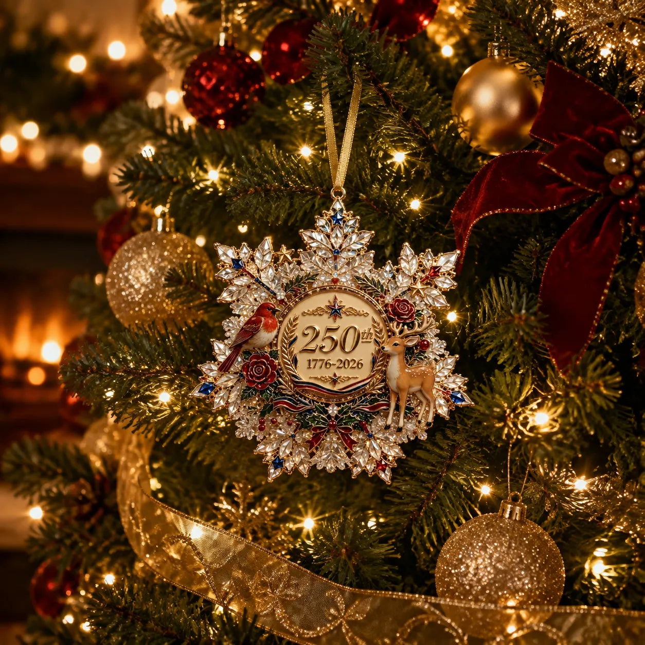 ❄️ Snowflake Christmas Ornament