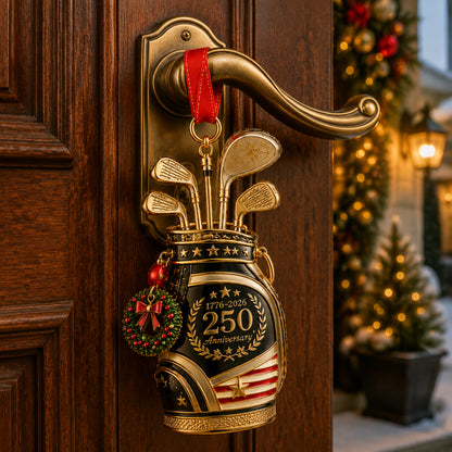 250th Anniversary Golf Christmas Ornament