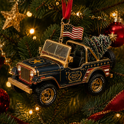 250th Anniversary Golf Christmas Ornament