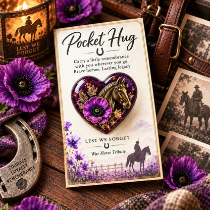 ❤️ Pocket Hug™ Remembrance – A Little Keepsake of Love, Honor &amp; Memories 🌺✨