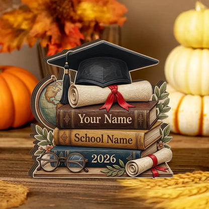 🎓Personalized Graduation Wooden Block