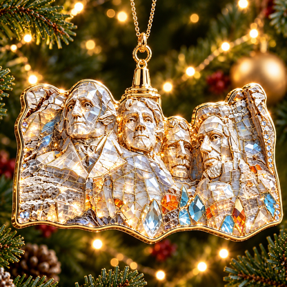 USA Landmark Crystal Christmas Ornaments – Luxury Crystal Christmas Ornaments