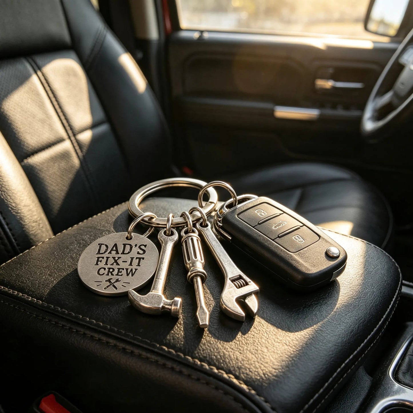 Dad’s Fix-It Crew Tool Keychain