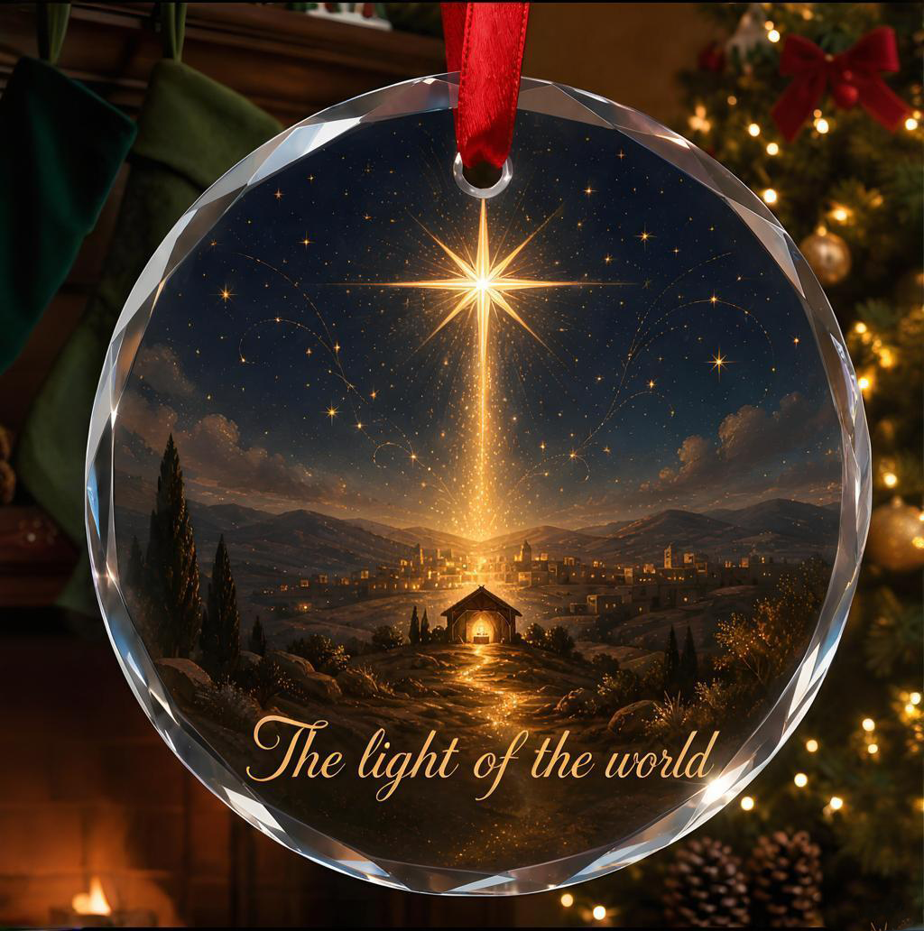 Jesus Nativity Story Christmas Ornament Set