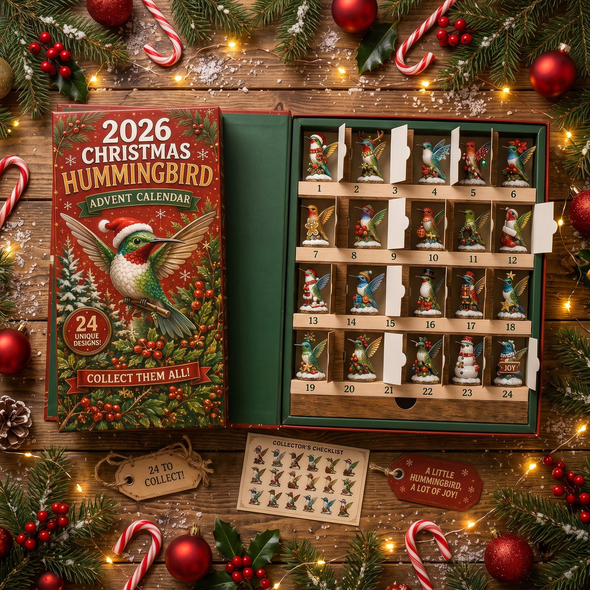 🐦 2026 Christmas Hummingbird Advent Calendar