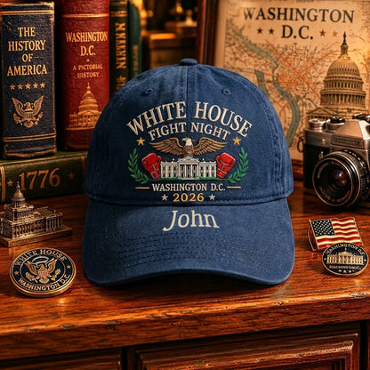 Personalized White House Fight Night 2026 Commemorative Cap