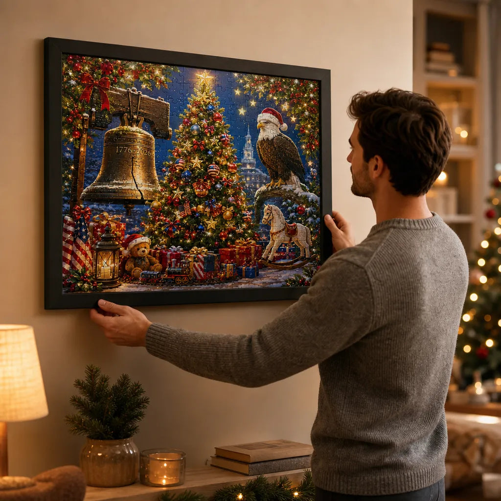 🎄🦅 250th Anniversary Christmas Jigsaw Puzzle