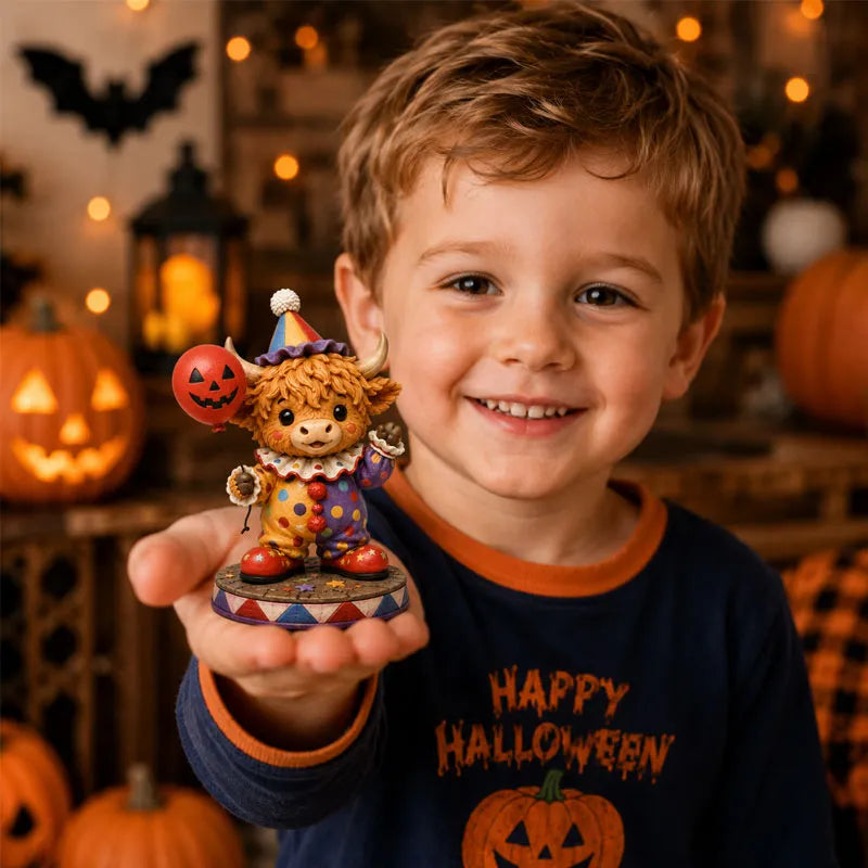 2026 Highland Cow Halloween Countdown Calendar
