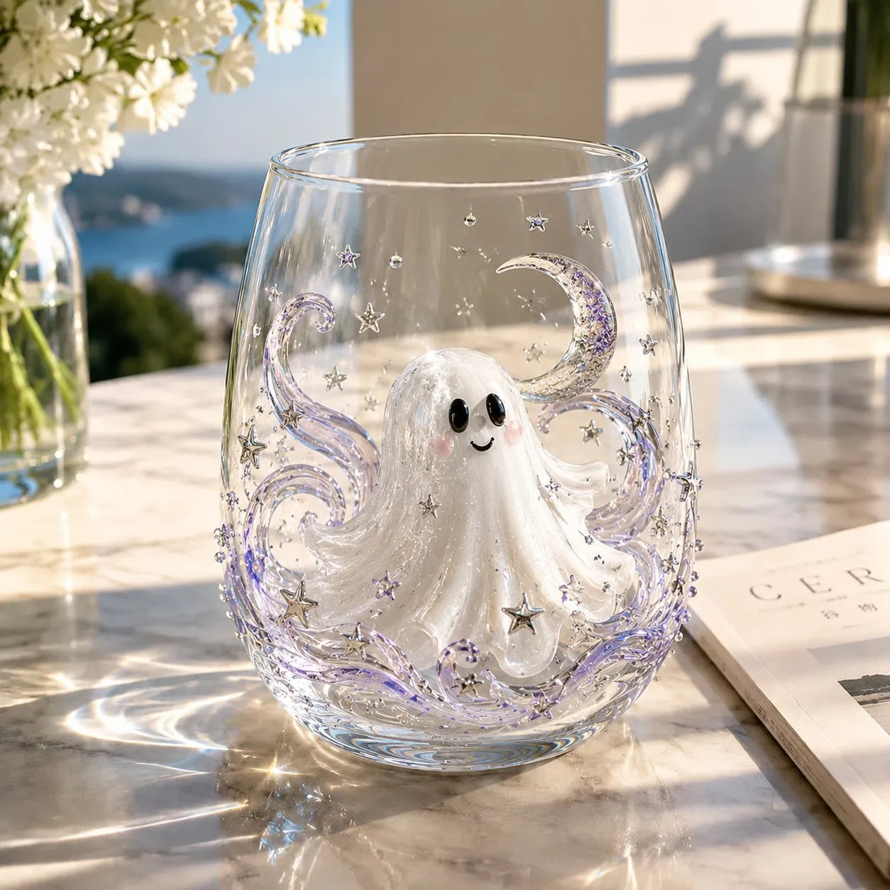 🎃 3D Halloween Artisan Glassware Collection - For Magical Halloween Sips