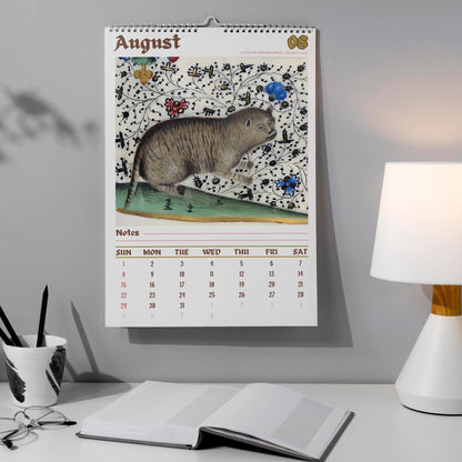 Weird Cats in Renaissance Paintings 2027 Wall Calendar – Funny Historical Cat Art Monthly Planner