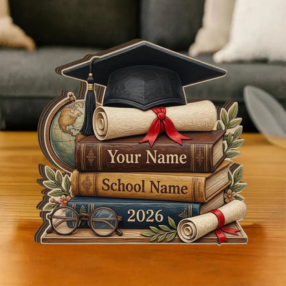 🎓Personalized Graduation Wooden Block