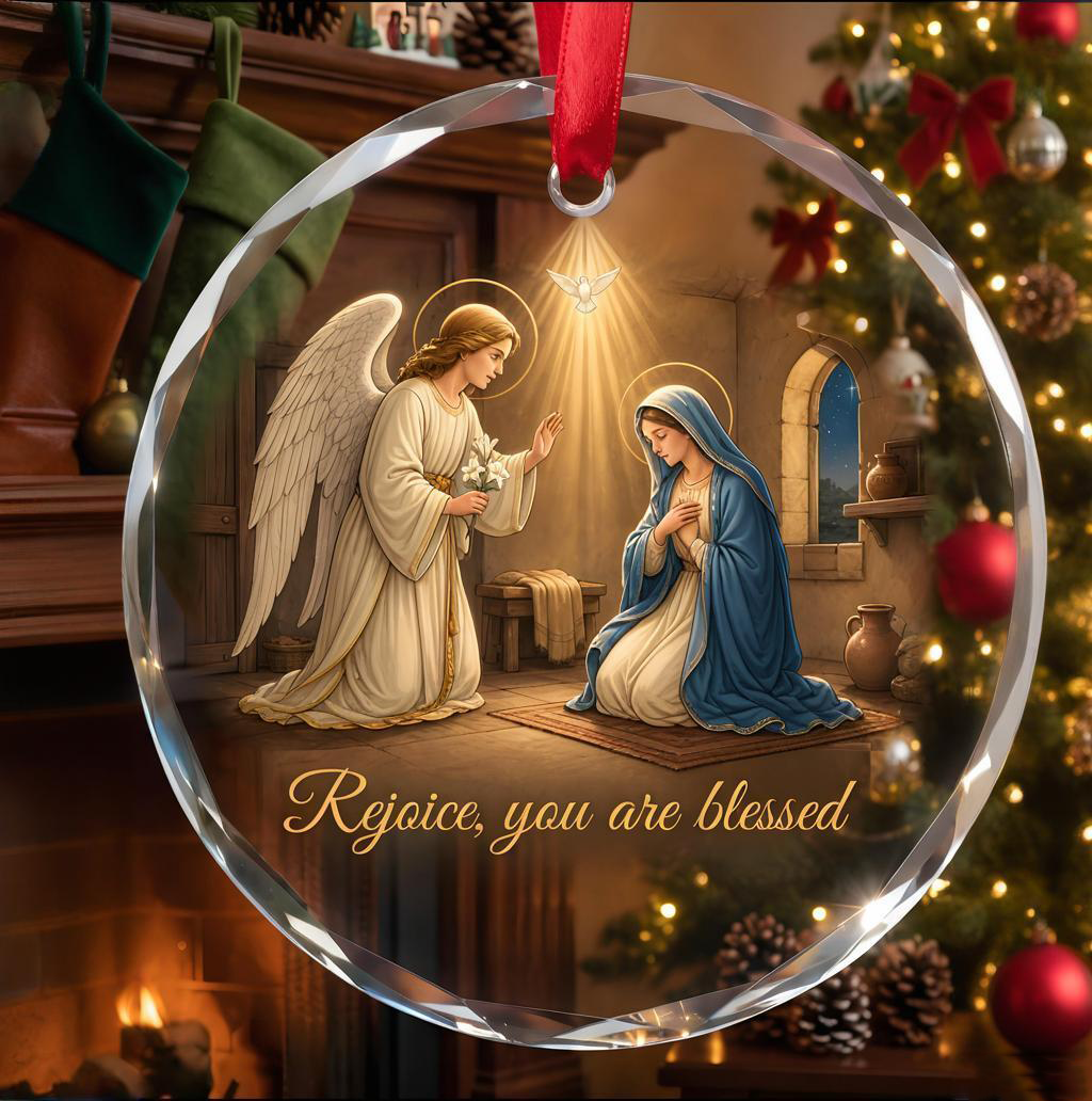 Jesus Nativity Story Christmas Ornament Set