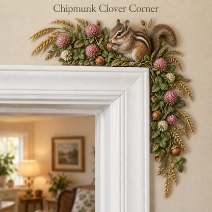 🏡🌱Woodland Animal Door Corner Decor
