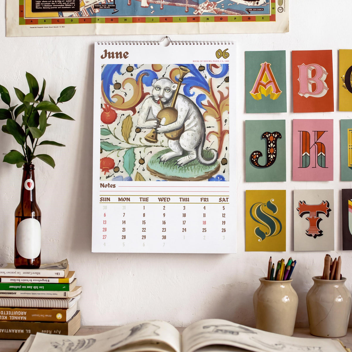 Weird Cats in Renaissance Paintings 2027 Wall Calendar – Funny Historical Cat Art Monthly Planner