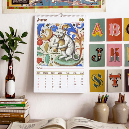 Weird Cats in Renaissance Paintings 2027 Wall Calendar – Funny Historical Cat Art Monthly Planner