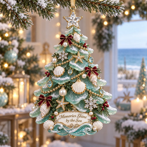 Coastal Christmas Magic Christmas tree ornaments