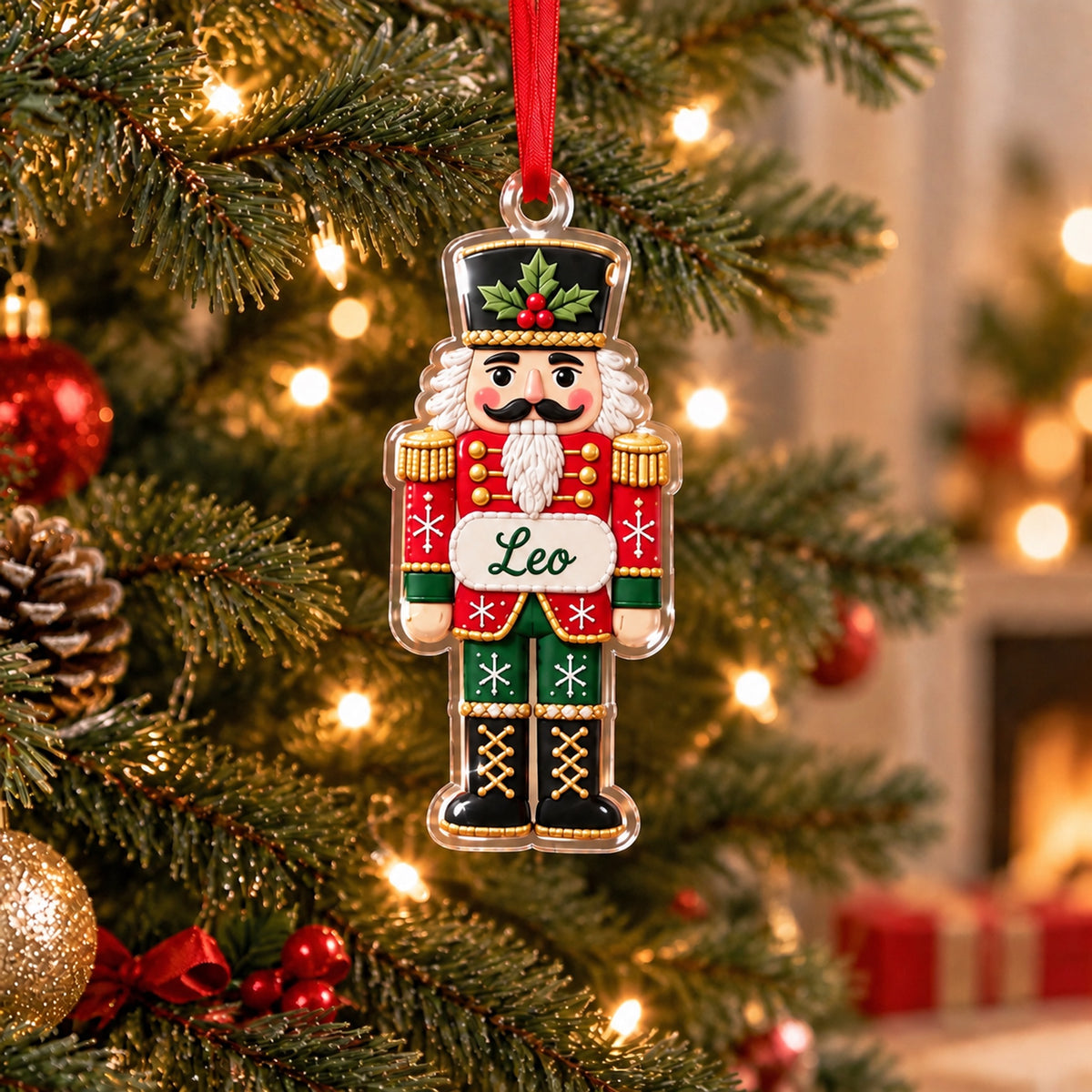 ✨❤️ Personalized Name Christmas Ornament