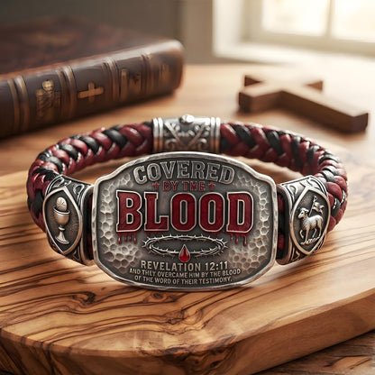 Faith Over Fear Bracelet – Christian Cross Bracelet Inspired by Isaiah 41:10, Hope, Courage & Divine Strength