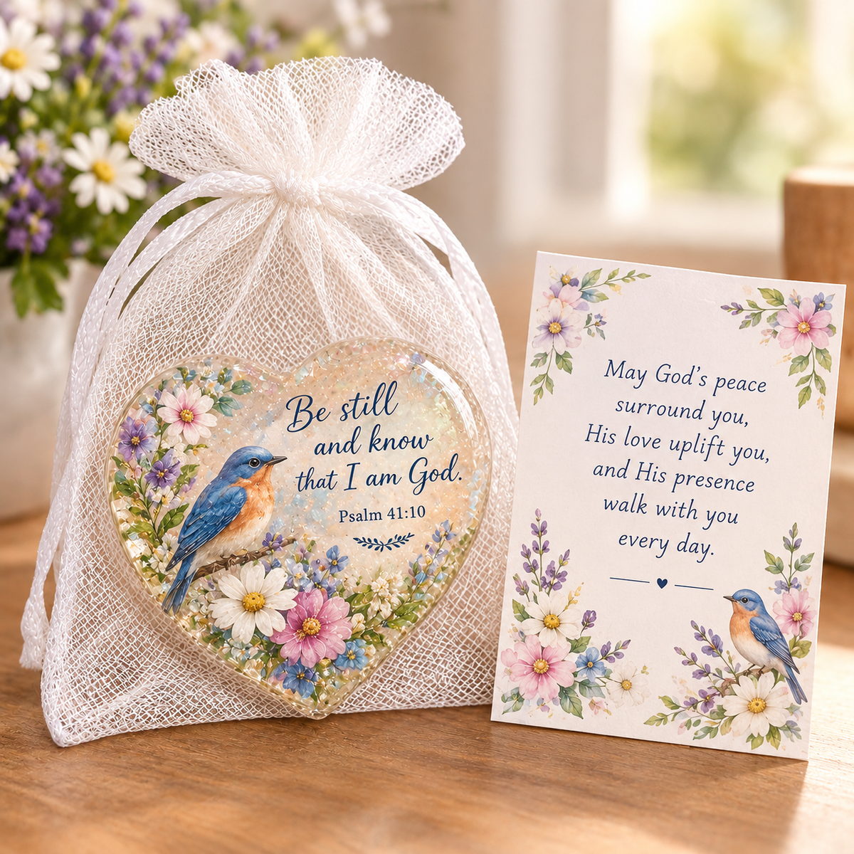 ✝️🌸Christian Pocket Hug Gift – A Little Reminder of God's Love