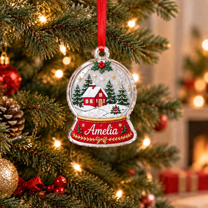 ✨❤️ Personalized Name Christmas Ornament