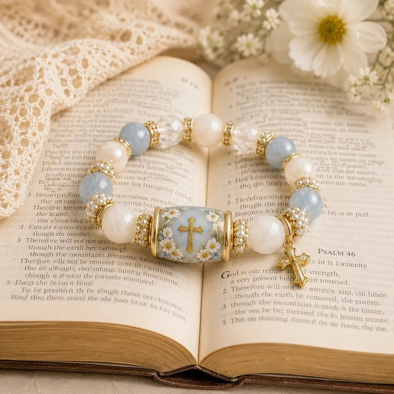 🙏Handmade Blessings Bracelet with Exquisite Gift Box✨Faith • Hope • Healing • Love