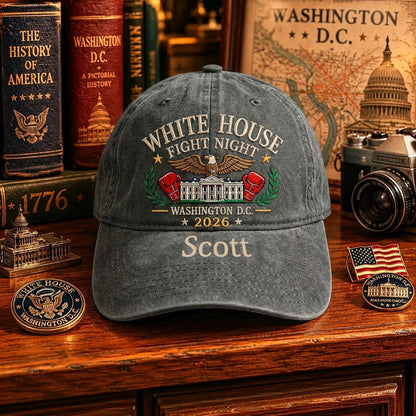 Personalized White House Fight Night 2026 Commemorative Cap