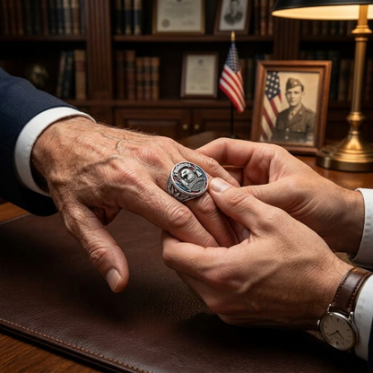 Personalized USA 250th Anniversary Commemorative Ring