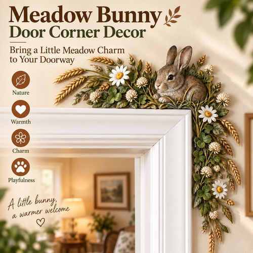 🏡🌱Woodland Animal Door Corner Decor