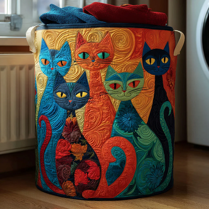 Cat Laundry Basket, Laundry Gifts, Gift For Cat Lovers, Housewarming Gift Ideas