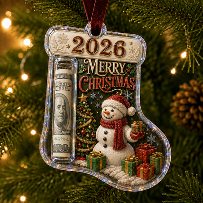 🎅 2026 Christmas Gift 50% Off--Cash Clip Christmas Tree Ornament